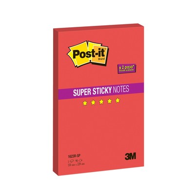 - Post-it Super Sticky 1623R-SP, 150228,   90 