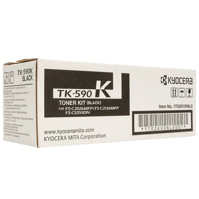 - Kyocera TK-590K .  FS-C2026MFP/C2626