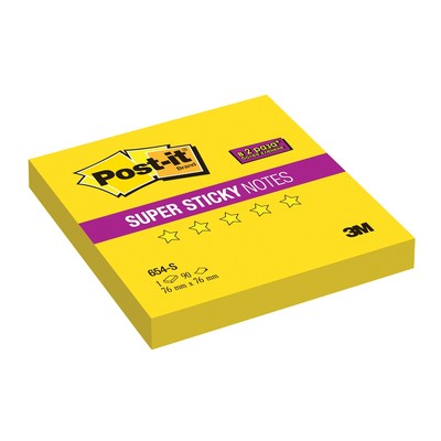 - Post-it Super Sticky 654-S 7676 ,90