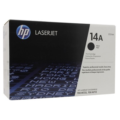   HP 14A CF214A .  LJ M712/725