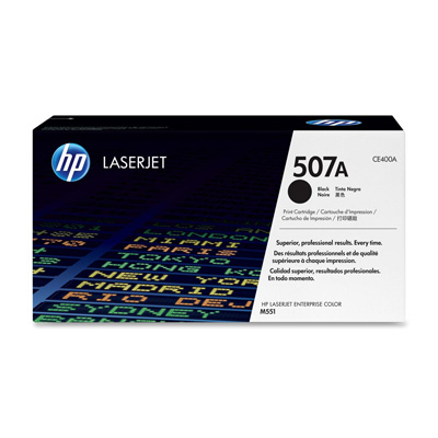   HP 507A CE400A .  CLJ M525/M551/M570/M571/M575