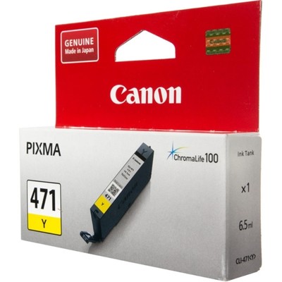   Canon CLI-471 Y (0403C001) .  PIXMA MG5740/6840/77