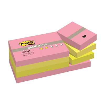 - Post-it Basic 653R-BN,3851,..,  12 .  10