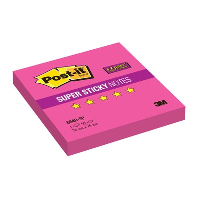 - Post-it Super Sticky 654R-SP, 7676 ,90.