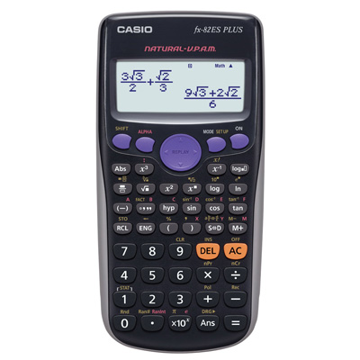  CASIO  FX82ES PLUS 10+2 .,249 ..