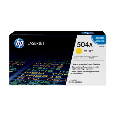   HP 504A CE252A .  LJ CP3525/CM3530