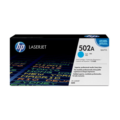   HP 502A Q6471A .  CLJ 3600