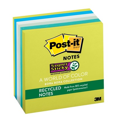 - Post-it Super Sticky 654-6SST -  7676, 6.