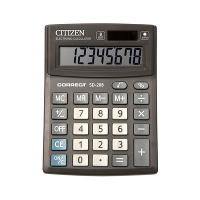   CITIZEN Correct SD-208/CMB801BK, 8 , .