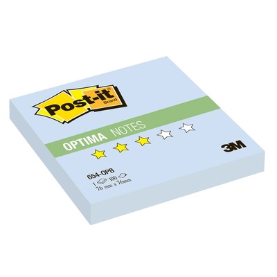 - Post-it Optima 654-OPB, 7676  ., 100 .