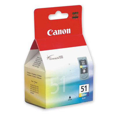   Canon CL-51 (0618B001/0618B025) ...  PIXMA MP1