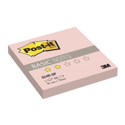 - Post-it Basic 654R-BP, , 7676 , 100 