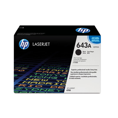   HP 643A Q5950A .  CLJ 4700