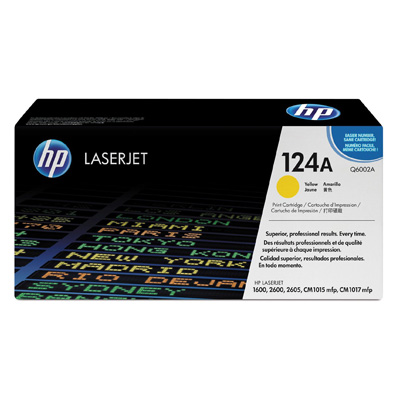   HP 124A Q6002A .  CLJ 1600/2600